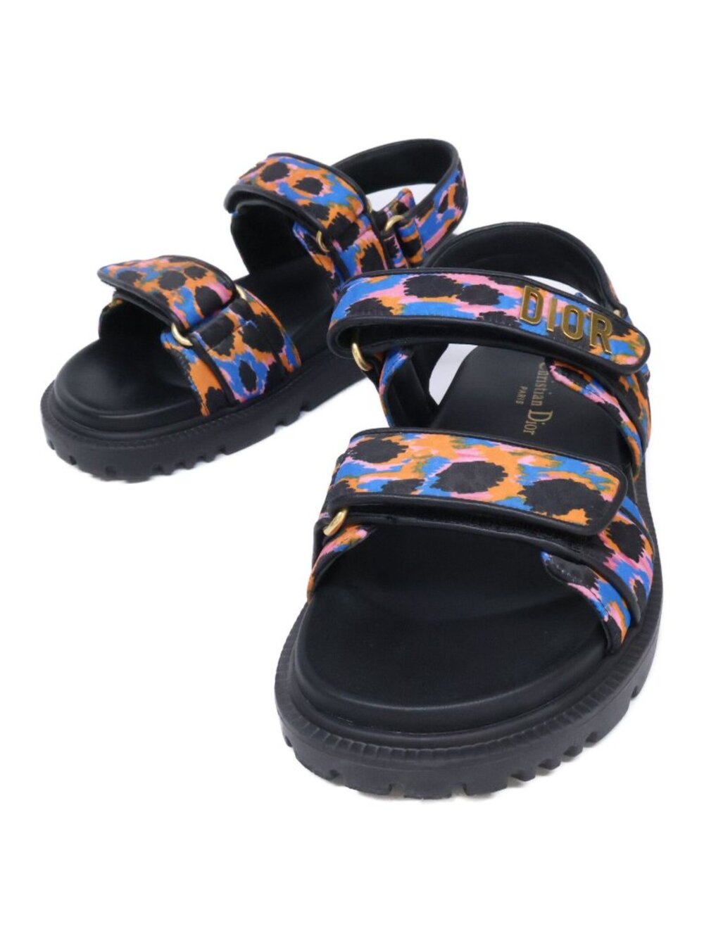 Dior Dioract Velcro Sandals
